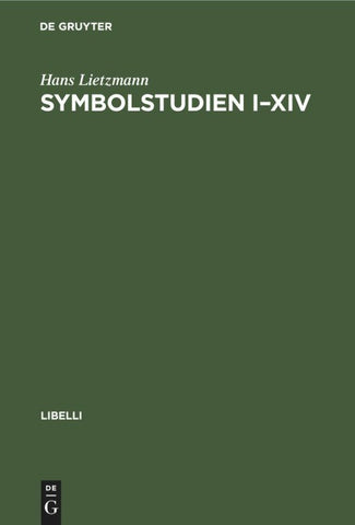 Symbolstudien I–XIV