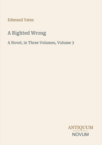 A Righted Wrong
