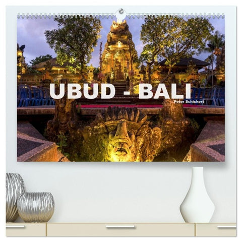 Ubud - Bali (hochwertiger Premium Wandkalender 2027 DIN A2 quer), Kunstdruck in Hochglanz