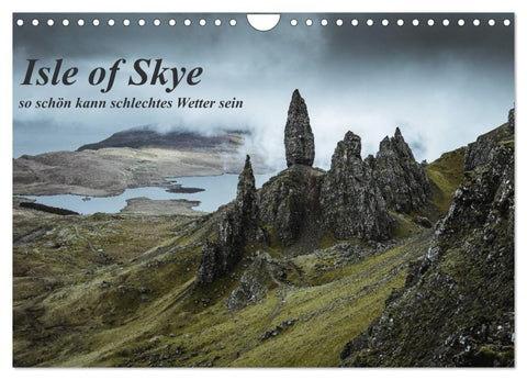 Isle of Skye - so schön kann schlechtes Wetter sein (Wandkalender 2027 DIN A4 quer), CALVENDO Monatskalender