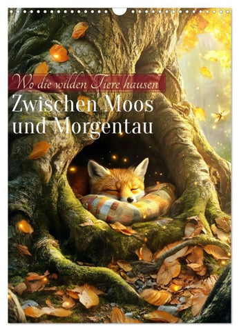 Zwischen Moos und Morgentau (Wandkalender 2027 DIN A3 hoch), CALVENDO Monatskalender