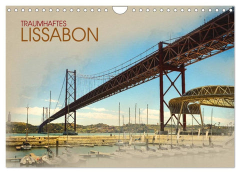 Traumhaftes Lissabon (Wandkalender 2026 DIN A4 quer), CALVENDO Monatskalender