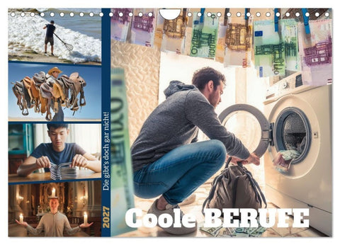Coole Berufe (Wandkalender 2027 DIN A4 quer), CALVENDO Monatskalender