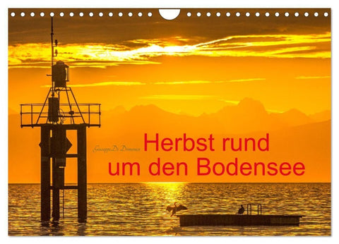 Herbst rund um den Bodensee (Wandkalender 2027 DIN A4 quer), CALVENDO Monatskalender