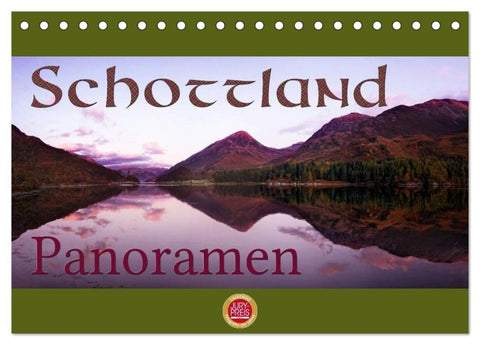 Schottland Panoramen (Tischkalender 2027 DIN A5 quer), CALVENDO Monatskalender