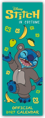 Disney Stitch 2027 – Slimline-Kalender