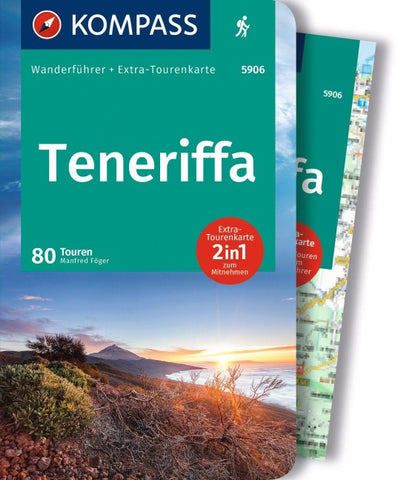 KOMPASS Wanderführer Teneriffa, 80 Touren mit Extra-Tourenkarte