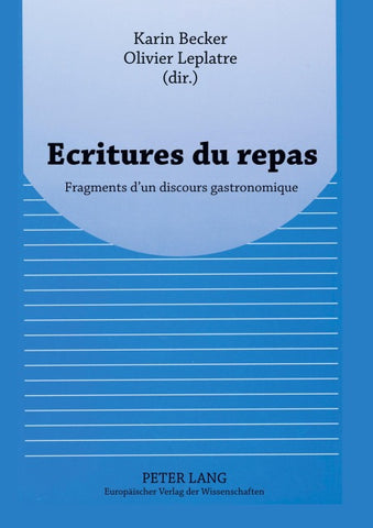 Ecritures du repas