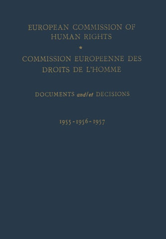 European Commission of Human Rights / Commission Europeenne des Droits de l’Homme