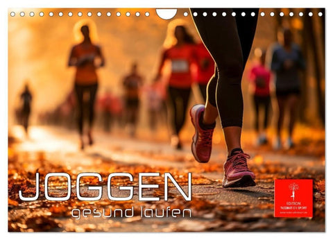 Joggen, gesund laufen (Wandkalender 2027 DIN A4 quer), CALVENDO Monatskalender