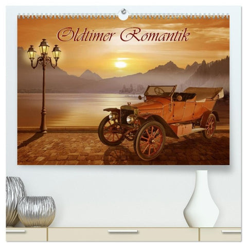 Oldtimer Romantik (hochwertiger Premium Wandkalender 2027 DIN A2 quer), Kunstdruck in Hochglanz