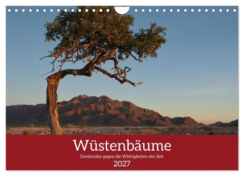 Wüstenbäume (Wandkalender 2027 DIN A4 quer), CALVENDO Monatskalender