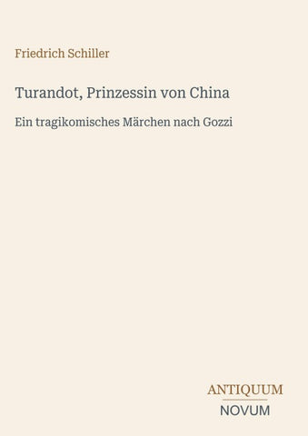 Turandot, Prinzessin von China