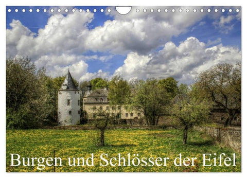 Burgen und Schlösser der Eifel (Wandkalender 2027 DIN A4 quer), CALVENDO Monatskalender