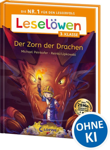 Leselöwen 3. Klasse - Der Zorn der Drachen