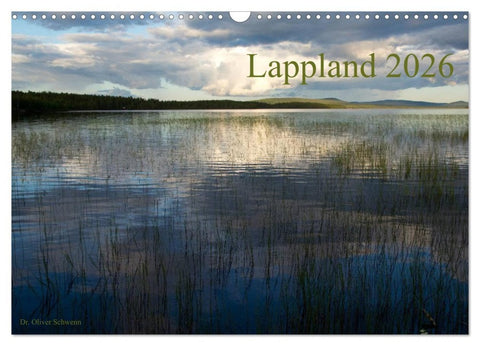 Lappland 2026 (Wandkalender 2026 DIN A3 quer), CALVENDO Monatskalender