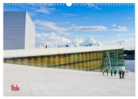 Oslo (Wandkalender 2027 DIN A3 quer), CALVENDO Monatskalender