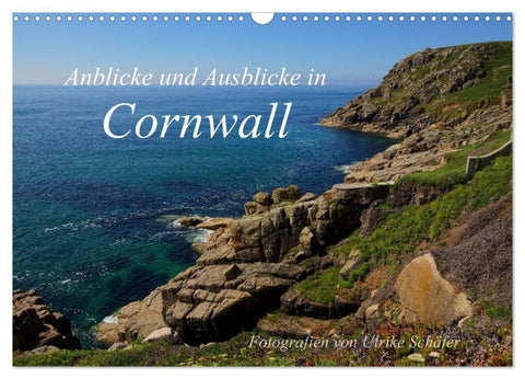 Anblicke und Ausblicke in Cornwall (Wandkalender 2026 DIN A3 quer), CALVENDO Monatskalender