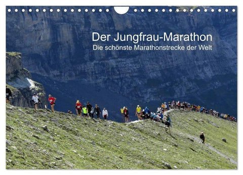 Der Jungfrau-Marathon (Wandkalender 2027 DIN A4 quer), CALVENDO Monatskalender