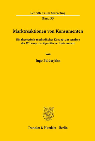 Marktreaktionen von Konsumenten.
