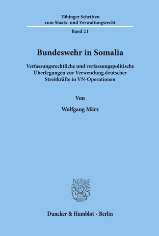 Bundeswehr in Somalia.
