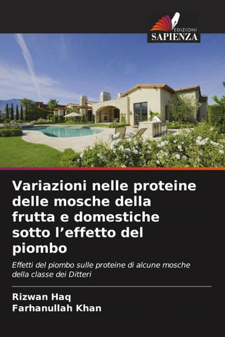 Variazioni nelle proteine delle mosche della frutta e domestiche sotto l'effetto del piombo