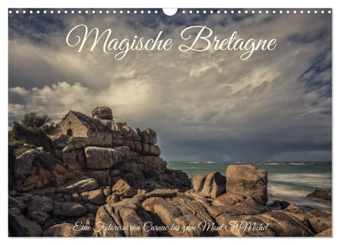 Magische Bretagne (Wandkalender 2027 DIN A3 quer), CALVENDO Monatskalender