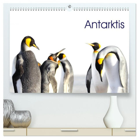 Antarktis - Viaje (hochwertiger Premium Wandkalender 2027 DIN A2 quer), Kunstdruck in Hochglanz
