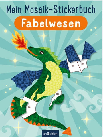 Mein Mosaik-Stickerbuch – Fabelwesen