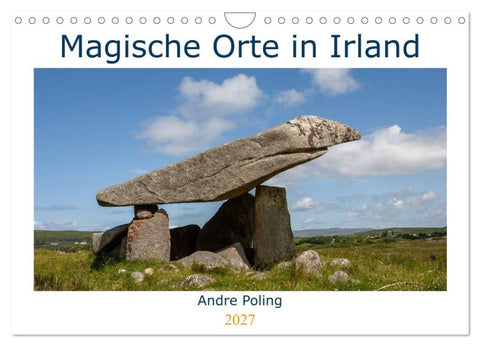 Magische Orte in Irland (Wandkalender 2027 DIN A4 quer), CALVENDO Monatskalender