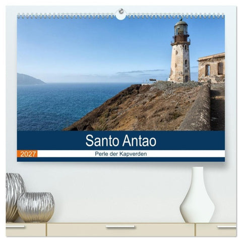 Santo Antao, Perle der Kapverden (hochwertiger Premium Wandkalender 2027 DIN A2 quer), Kunstdruck in Hochglanz