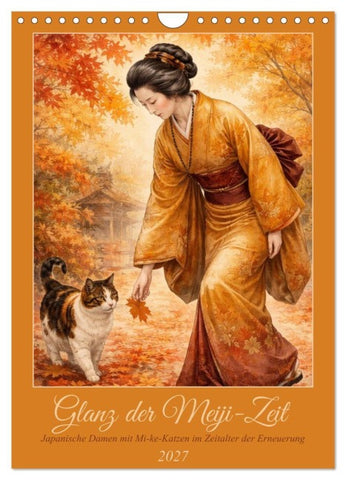 Glanz der Meiji-Zeit (Wandkalender 2027 DIN A4 hoch), CALVENDO Monatskalender