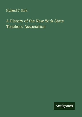 A History of the New York State Teachers' Association