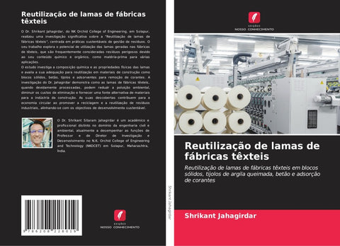 Reutilização de lamas de fábricas têxteis