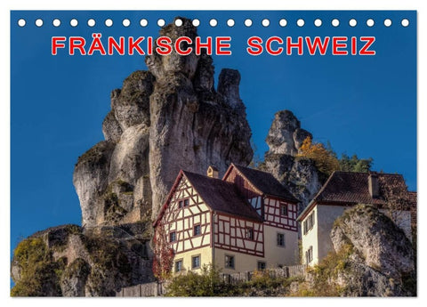 Fränkische Schweiz (Tischkalender 2026 DIN A5 quer), CALVENDO Monatskalender