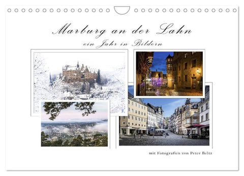 Marburg an der Lahn - ein Jahr in Bildern (Wandkalender 2027 DIN A4 quer), CALVENDO Monatskalender
