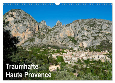Traumhafte Haute Provence (Wandkalender 2026 DIN A3 quer), CALVENDO Monatskalender