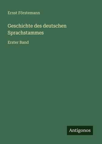 Geschichte des deutschen Sprachstammes
