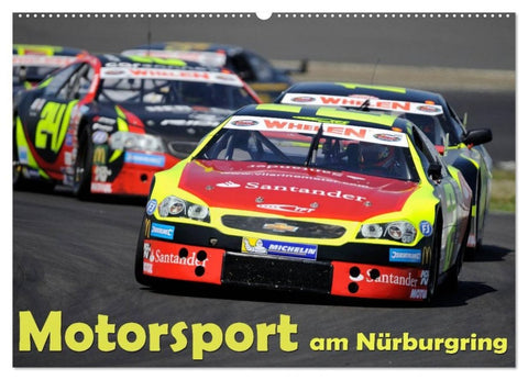 Motorsport am Nürburgring (Wandkalender 2027 DIN A2 quer), CALVENDO Monatskalender