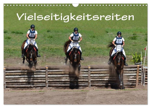 Vielseitigkeitsreiten (Wandkalender 2027 DIN A3 quer), CALVENDO Monatskalender