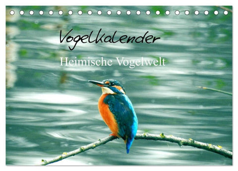 Vogelkalender (Tischkalender 2027 DIN A5 quer), CALVENDO Monatskalender