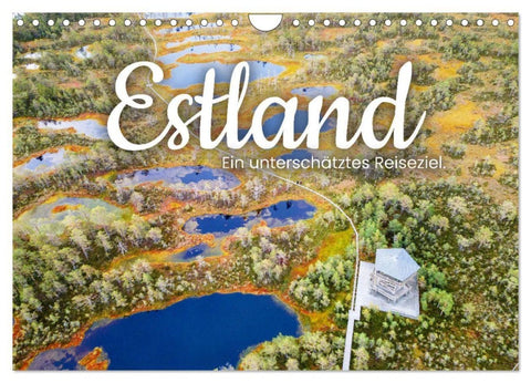 Estland - Ein unterschätztes Reiseziel. (Wandkalender 2027 DIN A4 quer), CALVENDO Monatskalender