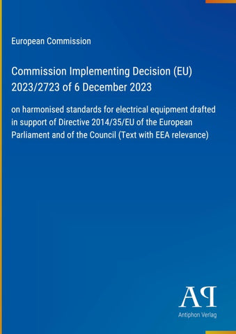Commission Implementing Decision (EU) 2023/2723 of 6 December 2023