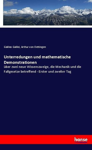 Unterredungen und mathematische Demonstrationen