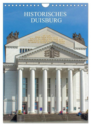 Historisches Duisburg (Wandkalender 2027 DIN A4 hoch), CALVENDO Monatskalender