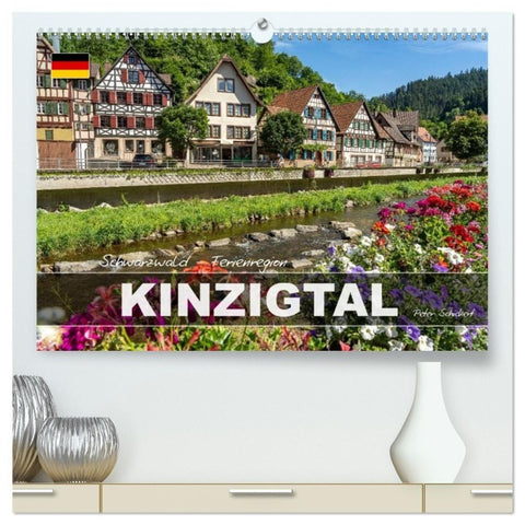Schwarzwald - Ferienregion Kinzigtal (hochwertiger Premium Wandkalender 2027 DIN A2 quer), Kunstdruck in Hochglanz
