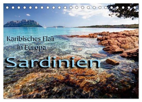 Sardinien / CH-Version (Tischkalender 2027 DIN A5 quer), CALVENDO Monatskalender