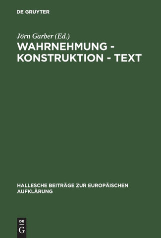 Wahrnehmung - Konstruktion - Text