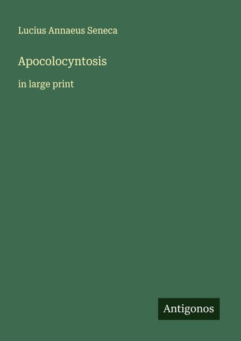 Apocolocyntosis