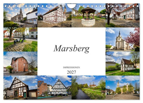 Marsberg Impressionen (Wandkalender 2027 DIN A4 quer), CALVENDO Monatskalender